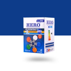 LED Color Blub - Red- 0.5W